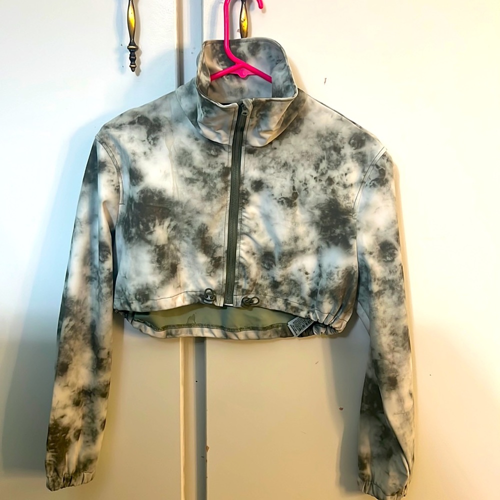 NWOT Zara-Tie-die Half Zip
